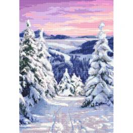 ZN 10413 Cross stitch tapestry kit - Fairy-tale winter