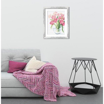 Z 10260 Kit Cross Stitch - Tulipas fabulosas