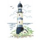 Z 8653-02 Kit punto croce - Paesaggio con luce marina II