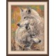 OV 711 Cross Stitch Kit - Wolfish Faith
