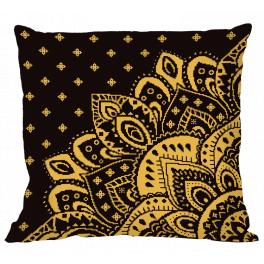 GU 10623-01 Cross stitch pattern - Pillow with a rosette