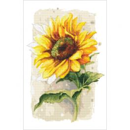 K 10436 Tapestry canvas - Proud sunflower