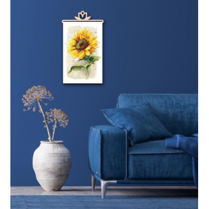 En 10436 Tapestry Aida - Stolt solsikke