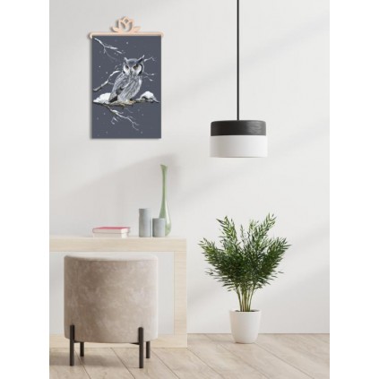 ZN 10440 Kit ricamo punto croce - Gufo - guardiano notturno