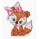 OV 1278 Cross Stitch Kit - Little Fox