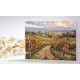 Mer K -164 Cross Stitch Kit - Vineyard Hill