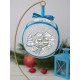 Gu 10291 Cross Stitch Pattern - Joulupallo brigdellä