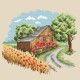W 10295 Cross stitch pattern PDF - Seasons - Sunny summer