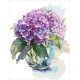 Zn 10293 Cross Stitch Tapestry Kit - Akvarell Hydrangea