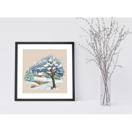 Z 10297 Cross Stitch Kit - Seasons - Όμορφος χειμώνας