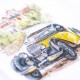 MN 110-023 Cross Stitch Kit - Retro -tyyli. Ranska