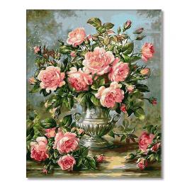 PC4050309 Painting by numbers - Bouquet of roses