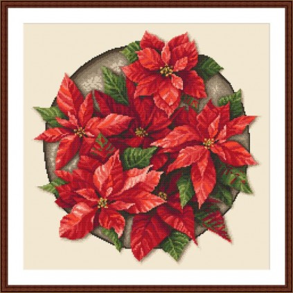 Z 10648 Kit punto croce - Stella di Natale