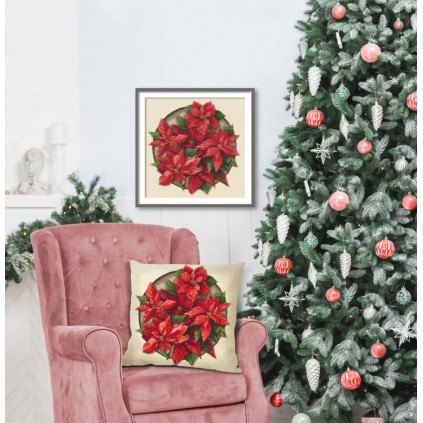 Z 10648 Kit punto croce - Stella di Natale