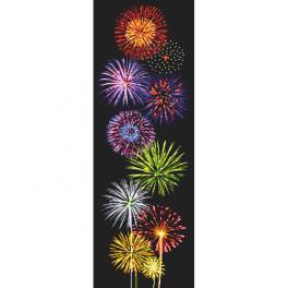 Z 10658 Cross stitch kit - Magic of fireworks
