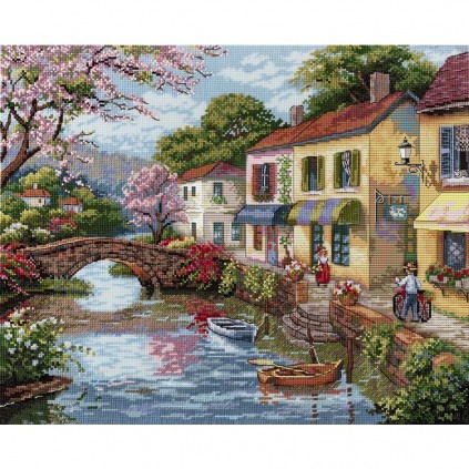 Mer K -174 Cross Stitch Kit - lojas pela água