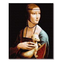 PC4050684 Painting by numbers - Lady with an Ermine. L. da Vinci