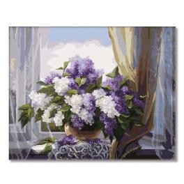 PC4050171 Painting by numbers - Lilacs on the window
