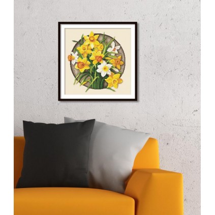 GC 10647 Cross stitch pattern - Narcissus