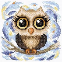 ZMC-047 Diamond painting kit - Dacky owl