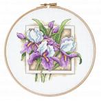 GC 10314 Cross stitch pattern - Stately irises