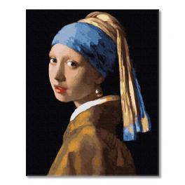 PC4050731 Painting by numbers - Girl with a pearl earring, J. Vermeer