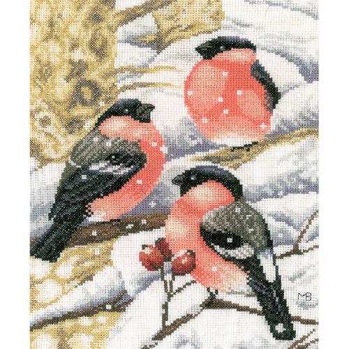 LPN-0169675 Cross stitch kit - Bullfinch LPN-0169675 Cross stitch kit - Bullfinch