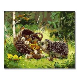 PC4050343 Painting by numbers - Forest hedgehog