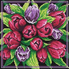 PD3030011 Diamond painting kit - Tulip bouquet