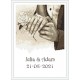 Zn 10340 Kit de tapeçaria de ponto cruz - memória de casamento - mãos