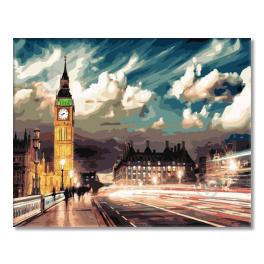 PC4050450 Painting by numbers - London. Big city lights