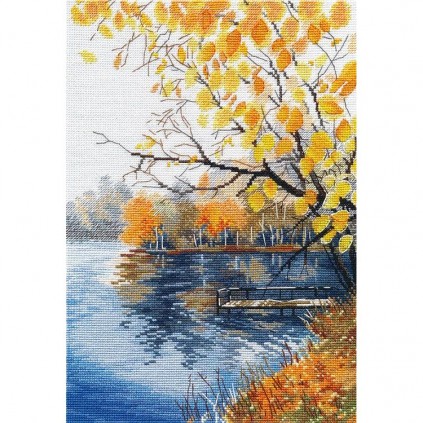 OV 1372 Cross Stitch Kit - Kultainen syksy