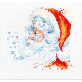 LS B1137 Cross stitch kit - Santa Claus