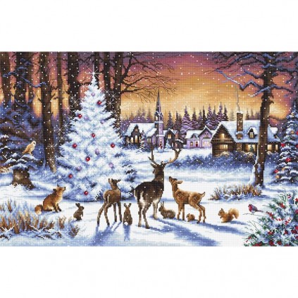 Leti 947 Cross Stitch Kit - Joulupuu