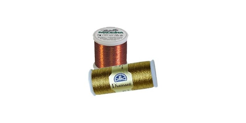 metallic thread