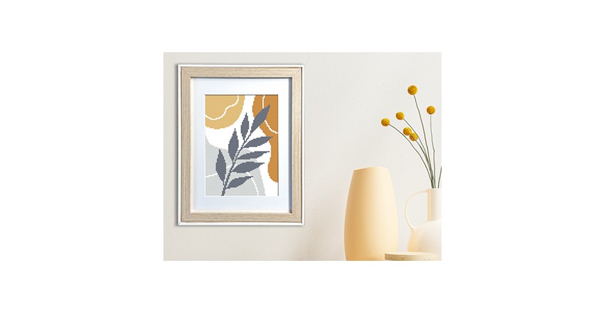 Modern cross stitch